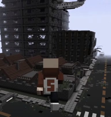 Zombiepolis Map for Minecraft Pocket Edition
