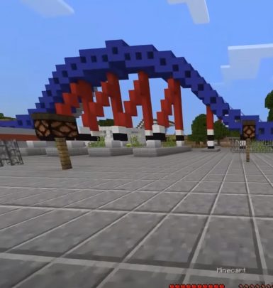 Abandoned Amusement Park for Minecraft PE