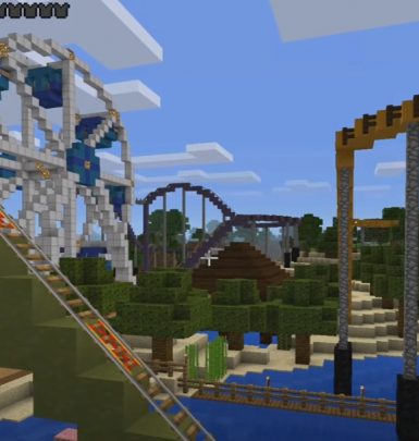 Best Amusement Park Maps for Minecraft PE