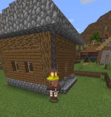 Builder Villager Mod for Minecraft PE