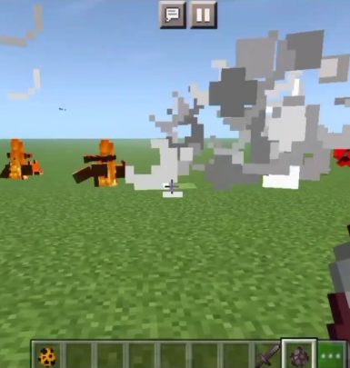 Foxes Versus Wolves Mod for Minecraft PE