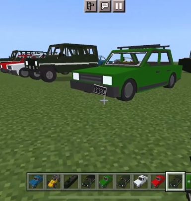 PUBG Vehicles Mod for Minecraft PE