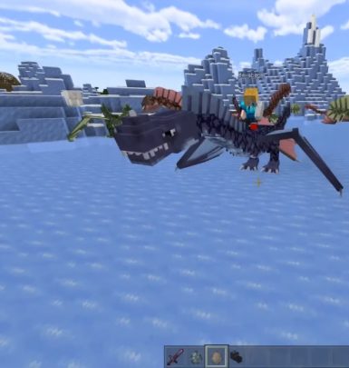 Aveo Dragon Mod for Minecraft PE