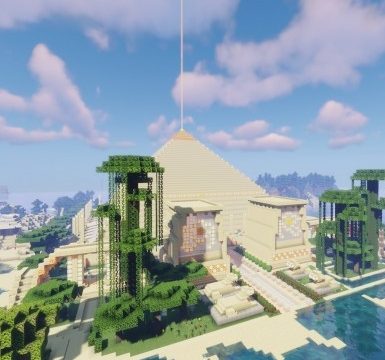 Egyptian Pyramid Map for Minecraft PE