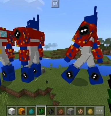 Transformers Mod for Minecraft PE